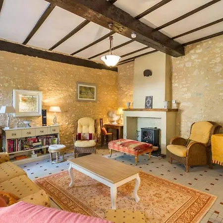 Port-sainte-foy-et-ponchapt Chateau Sleeps 29 Pool